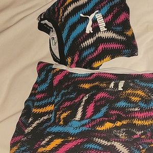 Womens Puma leggins and matching top